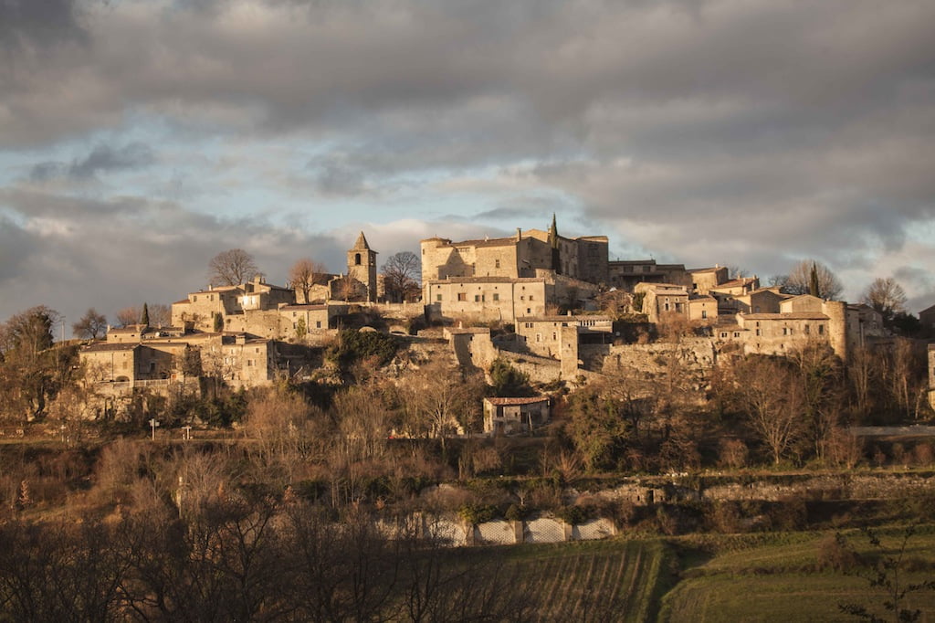 Vue du village dAutichamp